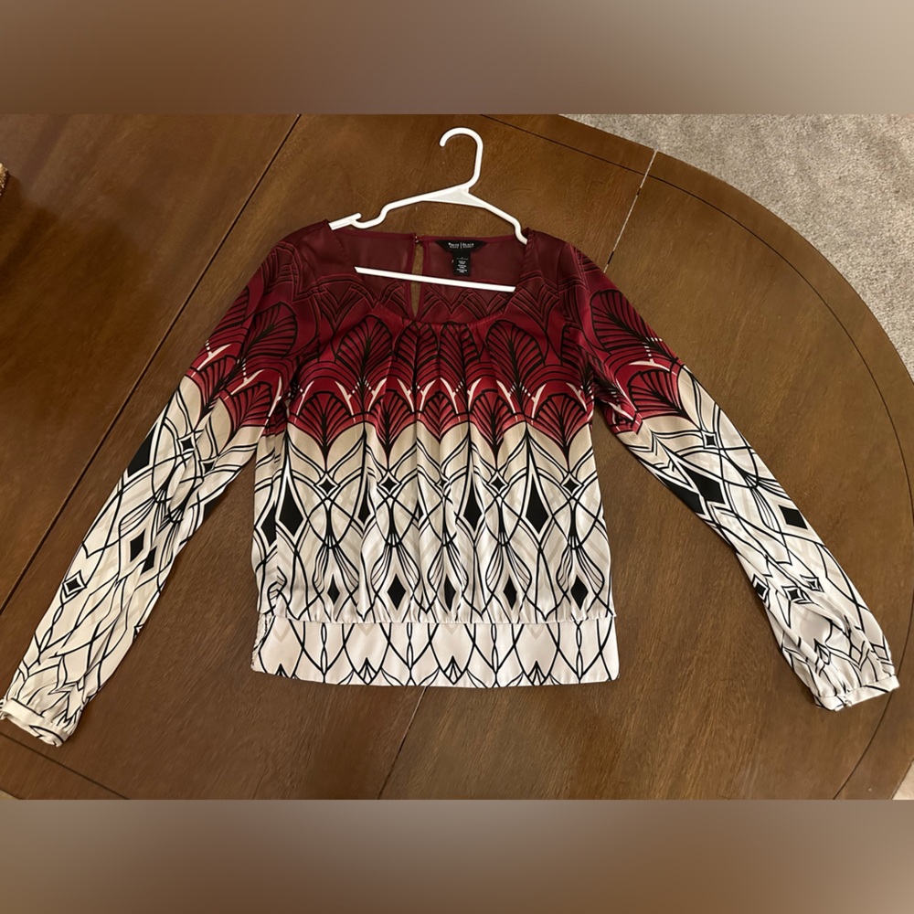 White House Black Market Size 2 shirt.